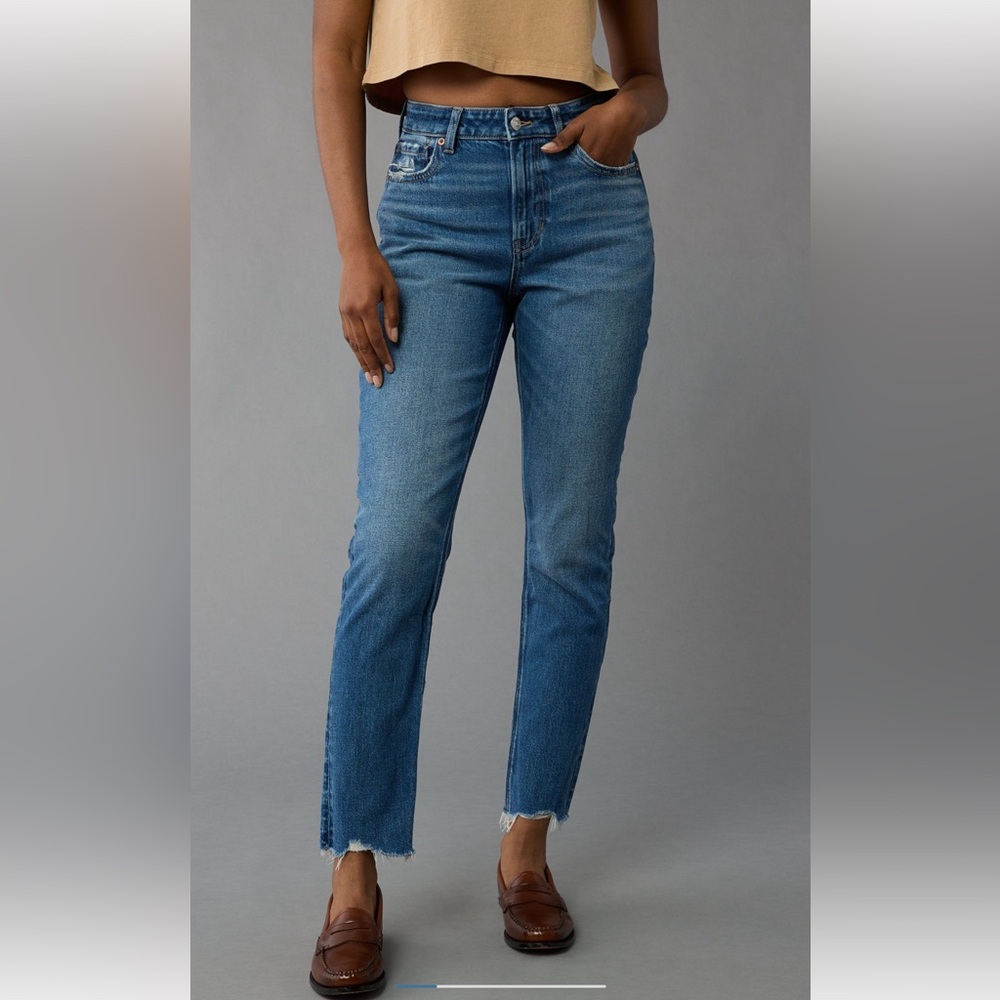 American Eagle Outfitters Strigid Mom Jeans